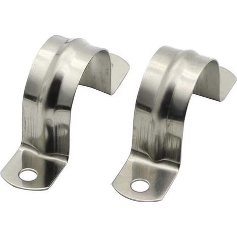 25mm en acier inoxydable 304 Collier de serrage Pince de type pince pour tuyaux U 20pcs Tube Clamp Couplage Hoop 20PCS Wholesale (1/5)