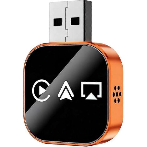 3-in-1 Wireless CarPlay-Adapter: Kompatibel mit AirPlay und Android Auto, mit USB-Dongle und Smart CarPlay-Funktion. Kabelgebundene/kabellose Konvertierung. Plug & Play. (1/5)