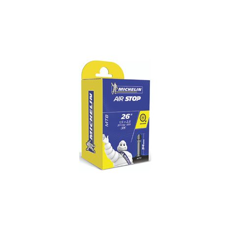Chambre à air 26 pouces Michelin pour vélo 1.85 à 2.40 x 26 valve