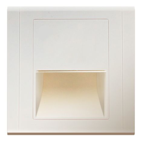 IluminaShop - Baliza LED Empotrable Nomis Square 1W  Blanco Neutro 4500K (1/3)