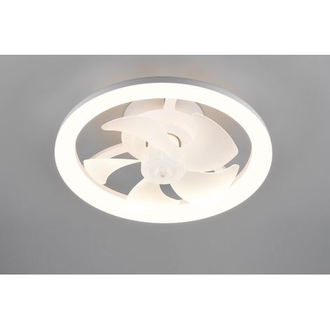 Ventilateur de plafond conçu Pajala blanc Ø 40cm - R69172131 (1/3)