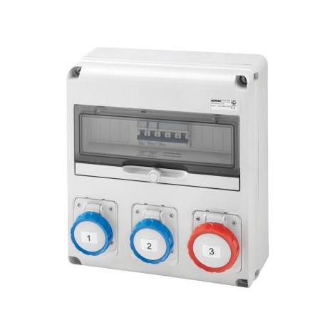 Q-DIN 14 ASD 3PR.IEC309 IP55 GEWISS GW68205N