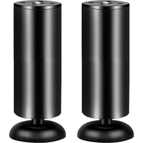 Pieds de meubles réglables, pieds de support métalliques pour canapé, pieds de remplacement pour canapé, table, chaise et bureau, multicolores K (1/5)