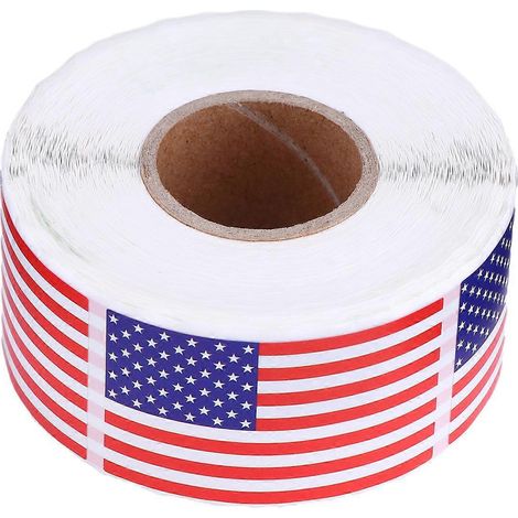 Autocollant pour pare-chocs de voiture, autocollants patriotiques, cartes, autocollant présidentiel, autocollant drapeau américain pour l'élection, autocollant drapeau américain pour voiture-5x3x0.1cm