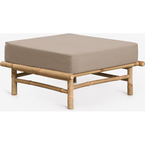 SKLUM Gartenhocker aus Bambus Isendra (1/5)