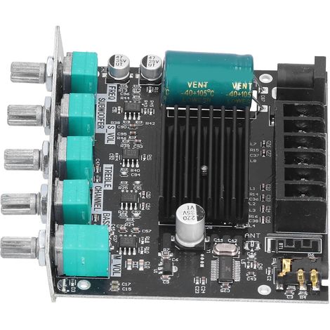 Module amplificateur audio numérique Bluetooth 2.1 canaux ZKMT21