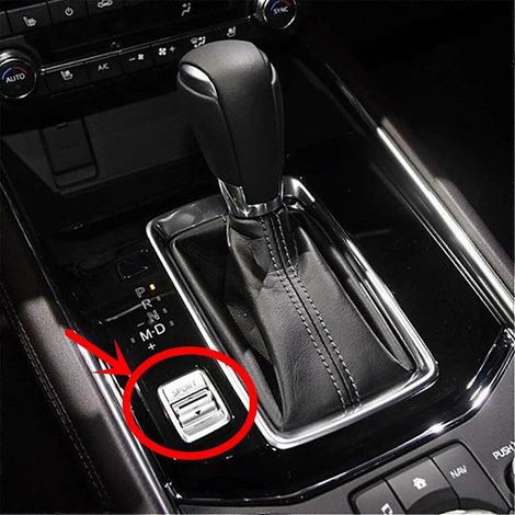 Bouton de sélection de mode de conduite Sport central avant gauche (GMJ666YK0 GM-J666Y-K0) compatible avec Mazda 3, 6, CX-5, CX-3 et CX-9 (2016-2023). (1/5)