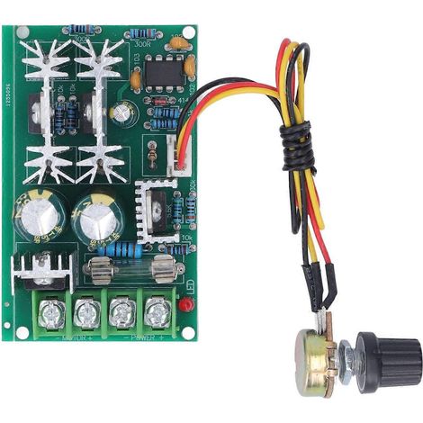 Drehzahlregler für Gleichstrommotoren, 20 A Stromregler, 12 V, 24 V, 36 V, 48 V, Hochleistungs-PWM-Reglermodul