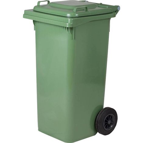 PATTUMIERA 240 L C/RUOTE VERDE MP