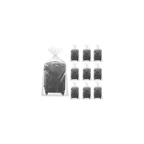 Lot de 10 sacs de rangement transparents extra larges : 100 x 152 cm Sacs en plastique transparents Grands sacs de déménagement réutilisables pour bagages, jouets en peluche, valises, vêtements (1/5)