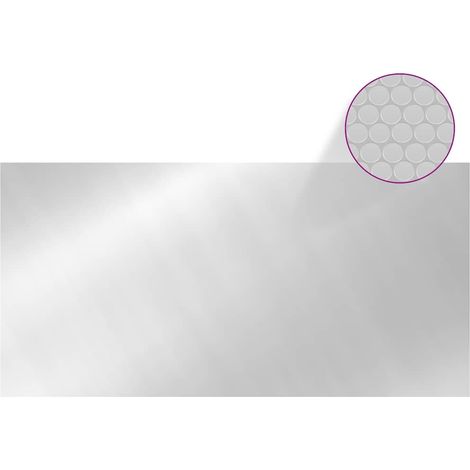 Maison Exclusive - Poolabdeckung Silbern 549x274 cm PE (1/5)