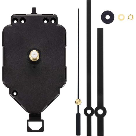 Mouvement d'horloge à quartz Kit de mouvement DIY avec 2 paires d'aiguilles et pendule (1/5)