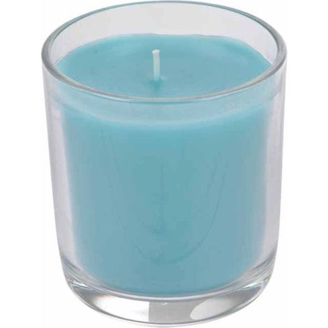 Bougie Parfumée Verrine Déco "Tropical Fresh" 9cm Pluie d'Été (1/2)