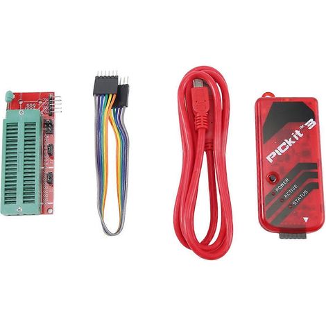 Programmatore PICKIT3 + Kit PIC ICD2 PIC Adattatore di programmazione 2/3 Programmatore universale Seat FZ0508 (1/5)