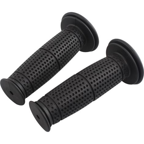 Accessoires de modification pour motos : poignées de guidon rétro classiques, poignées de guidon en caoutchouc adaptées aux Harley-Davidson. (1/5)