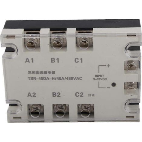 40A Dreiphasen-SSR-Eingangs-Halbleiterrelais TSR‑40DA H