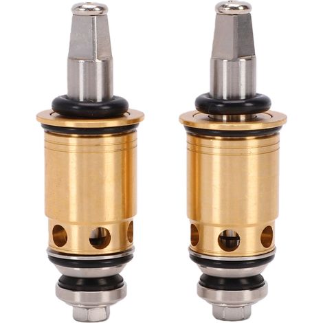 Cartouches de remplacement pour robinets Chicago Faucets 1-099XTJKABNF 1-100XTJKABNF Kit de noyau de vanne quart de tour eau chaude/eau froide (1/5)
