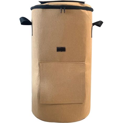Composteur, sacs à compost de jardin, sacs à déchets de jardin réutilisables, bac à compost écologique avec couvercle, idéal pour la cuisine, le jardin et la cour, 125 L (1/3)