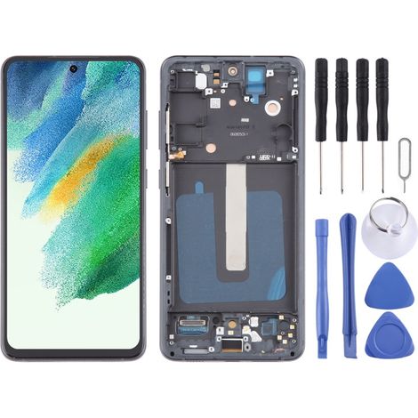 Compatible with the 6.43-inch European OLED screen with frame of the Samsung Galaxy S21 FE 5G SM-G990B. (1/4)