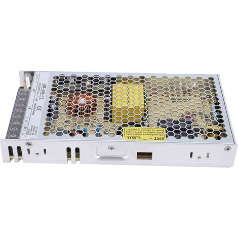Alimentation à découpage 200W 12V avec indicateur LED, convertisseur AC/DC 90-132V, modèle LRS-200-12 pour alimentation électrique