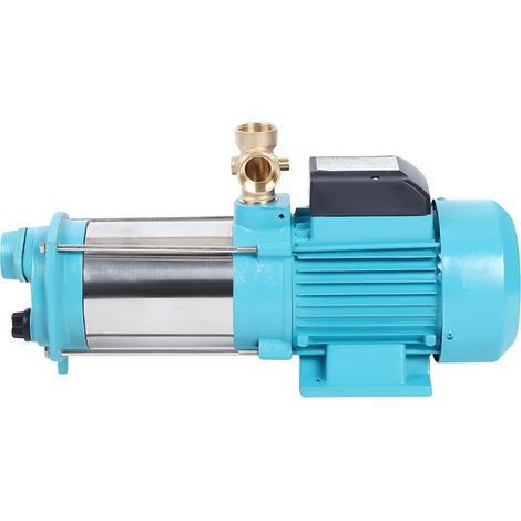 Bomba centrífuga, caudal de 4000 L/H, presión de 9,8 bar, 220-230 V, azul. (1/2)