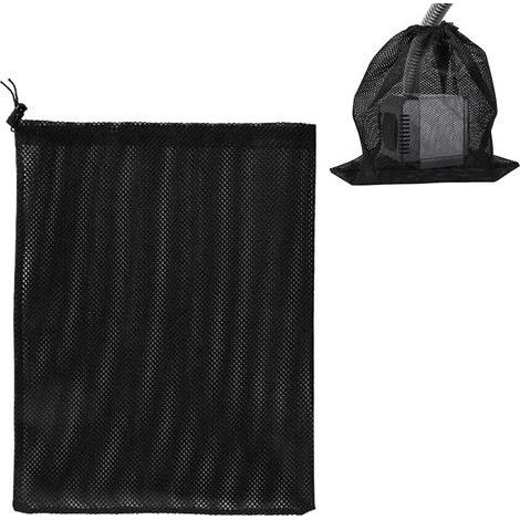 Sac de pompe et filtre, sac en filet pour filtre de pompe à eau domestique (41 31cm, noir) (1/5)