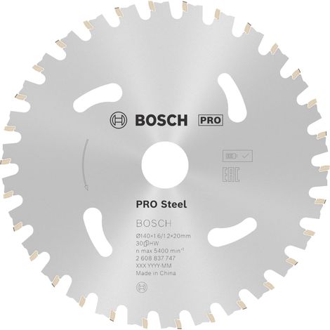 Bosch PRO Steel cordless Kreissägeblatt, 140 x 1,6 x 20 mm (1/5)