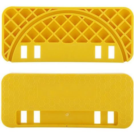Supporto per aprire i vasetti di miele, raschietto in plastica per secchi di miele, supporto piatto per miele da apicoltore per la pulizia degli alveari (1/5)