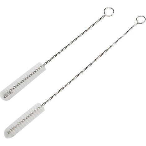 Ensemble de 12 brosses de nettoyage en nylon pour biberons, tubes, bouilloires et pailles (1/5)