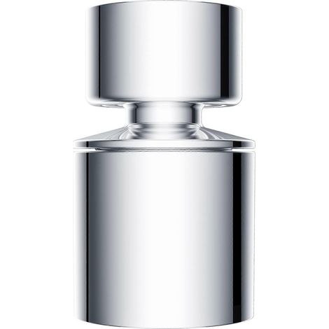 Aérateur de robinet de cuisine 22 mm à économie d'eau, double fonction, rotation à 360 degrés, avec 5 adaptateurs (1/5)