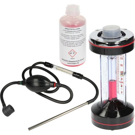 Brigon indicateur de CO² B0-20% fioul avec accessoires 4120