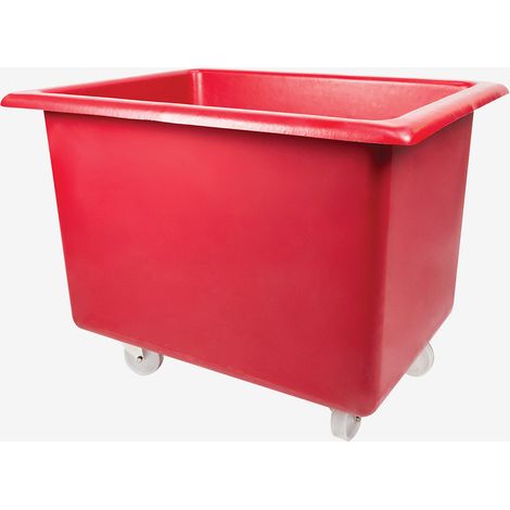Bac Grand Volume 310 Litres 4 Roues - Rouge - Gilac