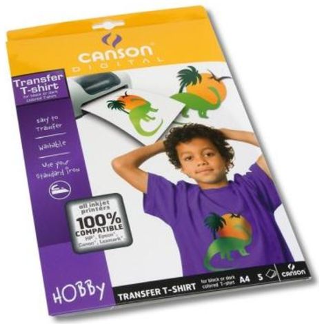 Transfer T-Shirt Color A4 5Fg. X1 (1/2)