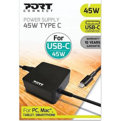 Port Designs 45W Netzteil Typ C EU