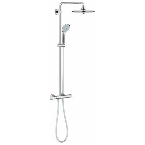 Grohe 27296 Euphoria Bar Shower Mixer, Overhead Rigid Rail Kit & Hand Shower (1/4)