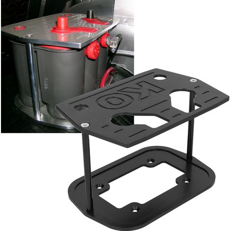 Support de plateau de batterie pour batteries Optima 34/78 (BX101896) A (Noir) (1/5)