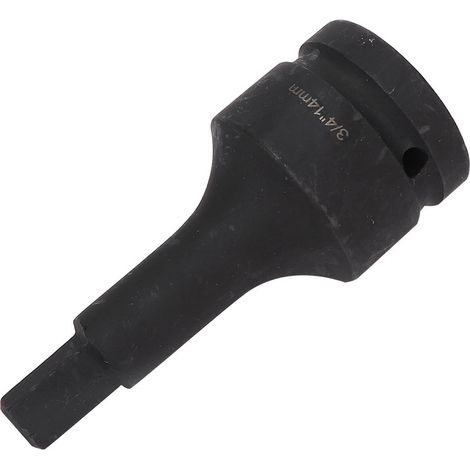 3/4-Zoll-Schlagschrauber-Bit-Steckschlüssel Sechskant 42 Chrom-Molybdän Explosionsgeschütztes Handwerkzeugzubehör H12/H14/H17/H19 (3/4-Zoll-Schlagschrauber-Bit-Steckschlüssel H14) (1/5)