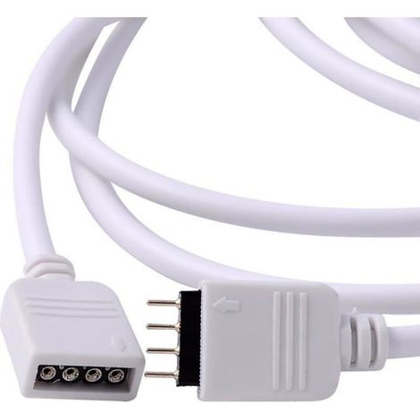 Rallonge Câble - Connecteur 4 Broches - Pour Ruban LED - 5 M (1/5)