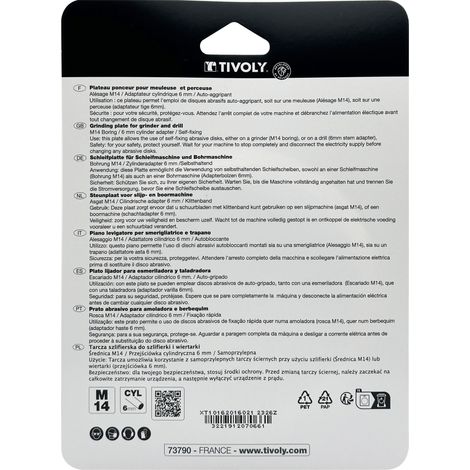 Tivoly • Platorello Ø 115mm Autobloccante