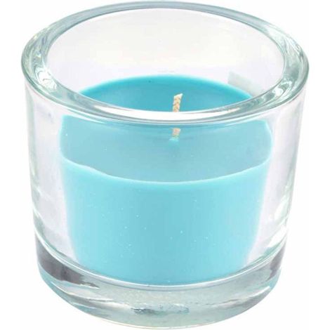 Bougie Verrine Parfumée "Essentiel" 9cm Eucalyptus (1/2)