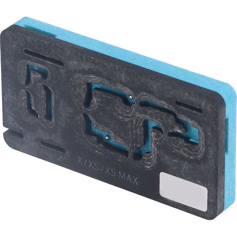 Magnetische Reballing-Schale für iPhone-Motherboards, Handy-Reparaturständer mit Zinn-Pflanzfuß, präzises Demontagewerkzeug. (1/5)