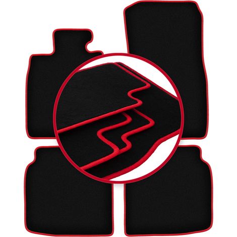 CARLUX-RED Autofußmatten für: BMW 7 F02 Limousine (2008-2015) (1/5)