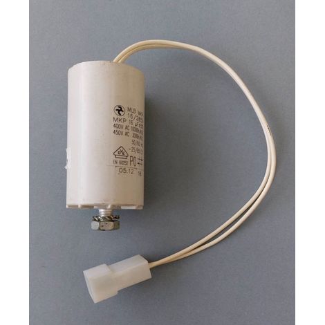 41341 – Condensateur 16uF pour tondeuse thermique – Compatible modèle OUTILS WOLF NTE – Performance optimale assurée