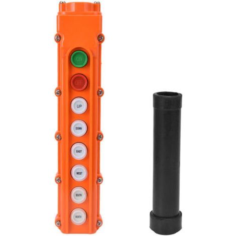 Boîtier de Commande de Palan Télécommandé Imperméable 220V/500V avec Interrupteur à Bouton-poussoir COB-63A (1/5)