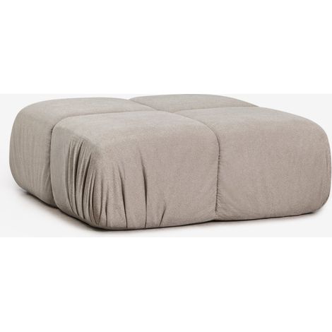 Pouf in bouclé confezionato sottovuoto Kendall SKLUM            