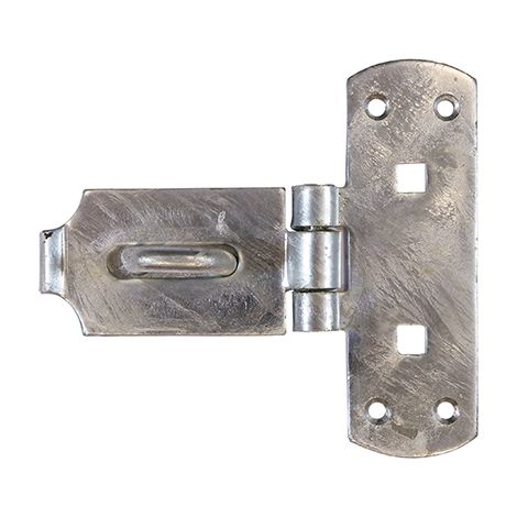 TIMCO Heavy Duty Vertical Pattern Hasp & Staple Bolt On Hot Dipped Galvanised - 6"