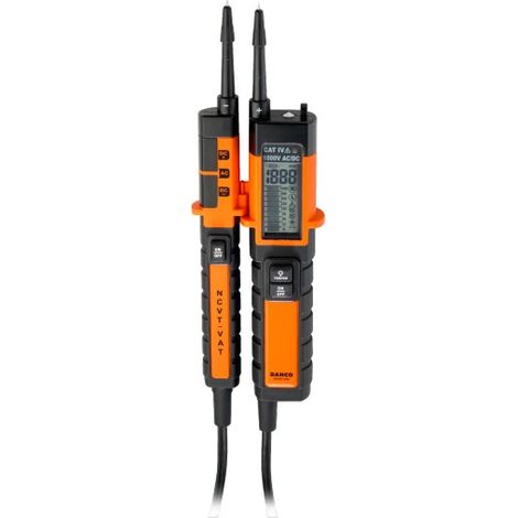 BAHCO - Testeur d'absence de tension 1 000 V, testeur de tension sans contact