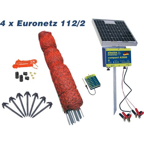 Electra Starter-Set Geflügel S2510, Solar - Geflügelzaun-Komplettset (1/5)