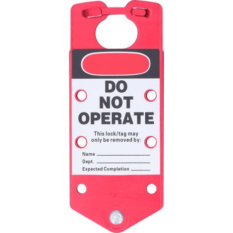 Moraillon de verrouillage, épissage contrôlé par point portable, étiquette reproductible, étiquetage poreux (1/5)