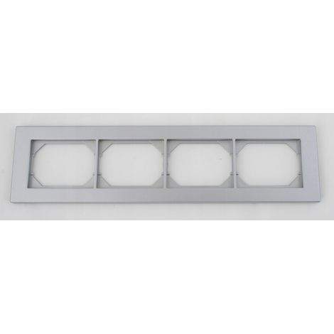 Plaque de finition vilma-electric xp500 plastique argent (1/3)